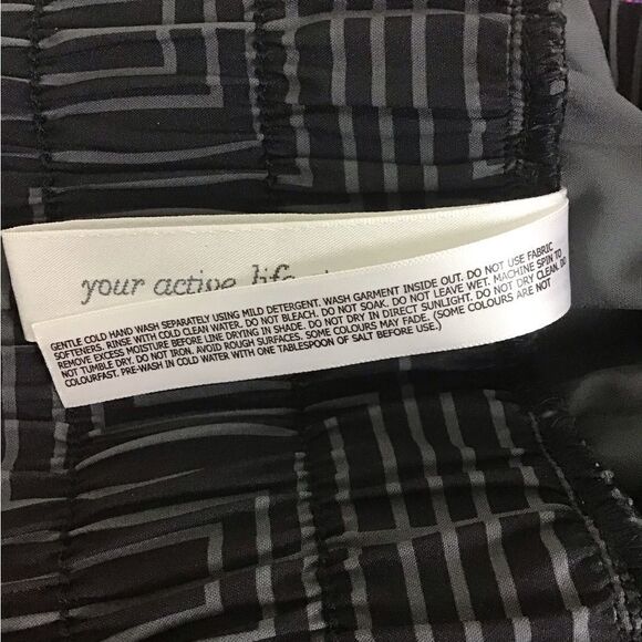 Lorna Jane Life Lia Black & Gray Harem Activewear Pants Size XS - Picture 9 of 12